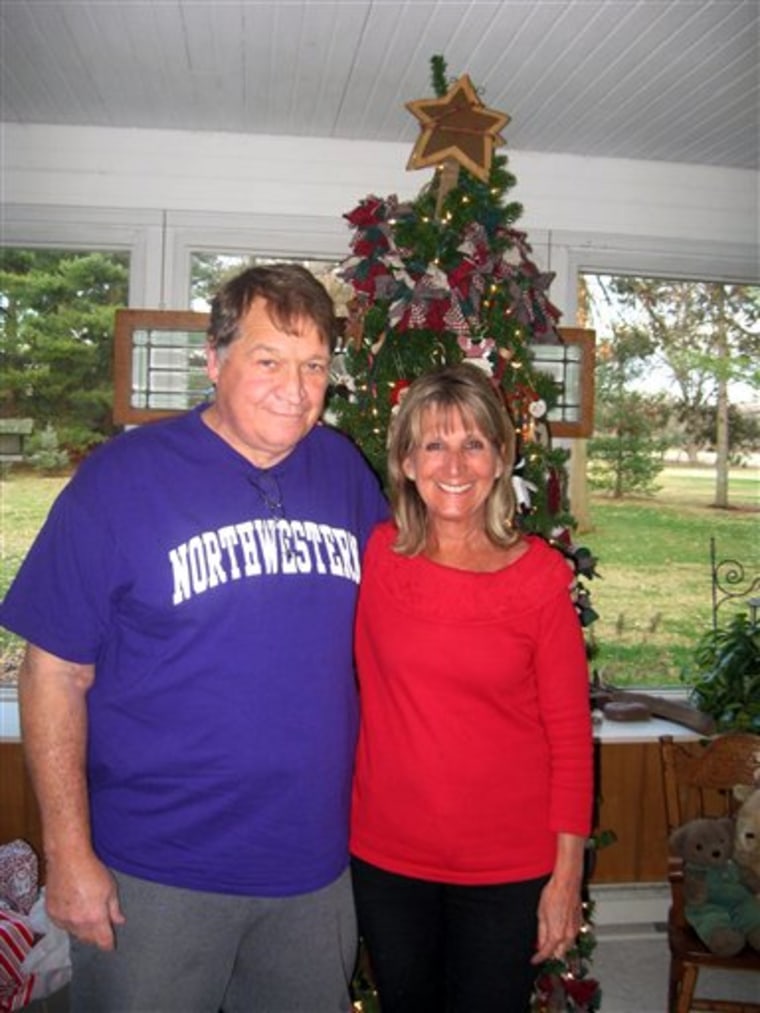 Susan Preston, right, is photographed with Bruce Dodds in her Richmond, Ind., home. Preston donated a kidney to Dodds. Both Richmond residents are well on the mend after the Dec. 7, 2011, surgery in Indianapolis. Dodds' health has greatly improved. 